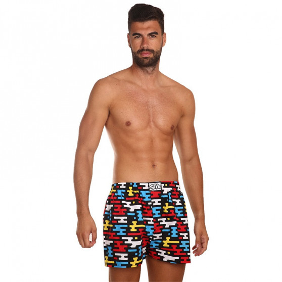 3PACK Boxers para homem Styx arte clássica borracha multicolorido (A11545657)