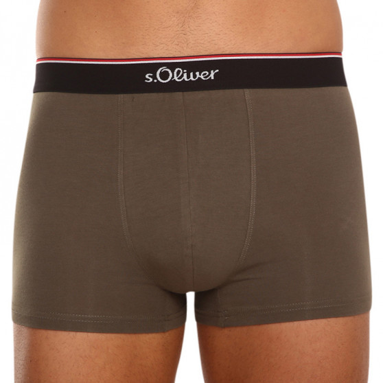 3PACK Boxers para homem S.Oliver multicolorido (JH-35B-11393424)