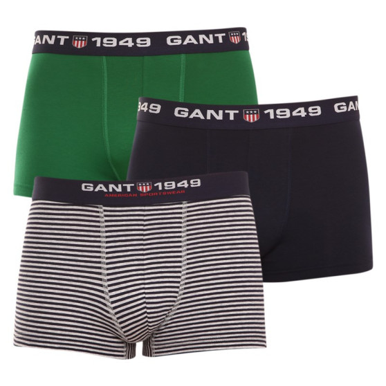 3PACK Boxers para homem Gant multicolorido (902213053-094)