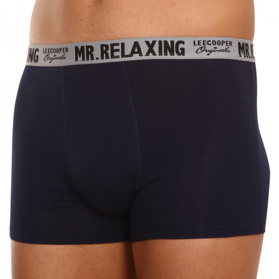 10PACK Boxers para homem Lee Cooper azul (LCUBOX10P0101-1410367)