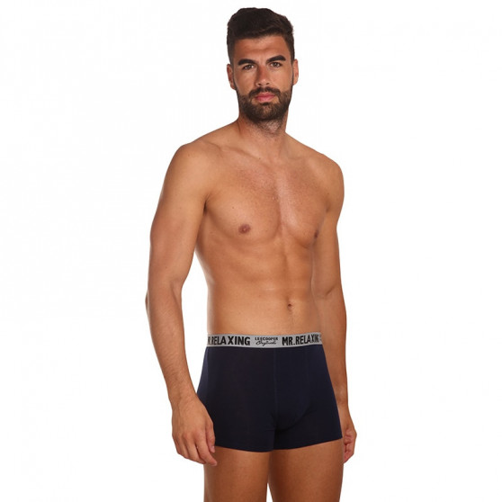 10PACK Boxers para homem Lee Cooper azul (LCUBOX10P0101-1410367)