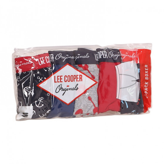 5PACK Boxers para homem Lee Cooper multicolorido (LCU32007033-1414516)