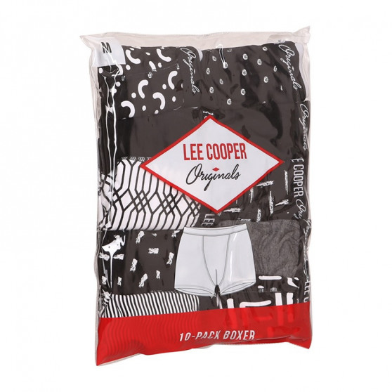 10PACK Boxers para homem Lee Cooper multicolorido (LCUBOX10P0102-1440169)