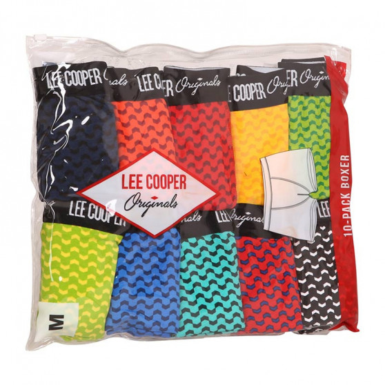 10PACK Boxers para homem Lee Cooper multicolorido (LCUBOX10P0103-1769862)