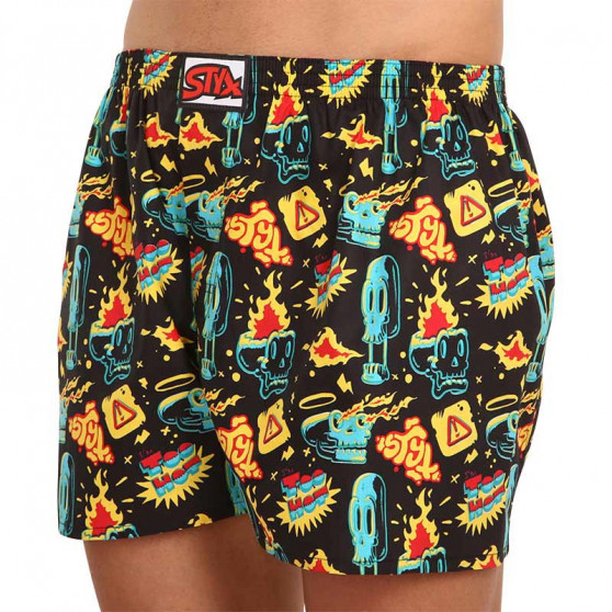 Boxers para homem Styx art borracha clássica superdimensionado toohot (E1458)