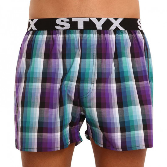 5PACK Boxers para homem Styx desporto elástico multicolorido (B9225678)