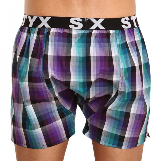 5PACK Boxers para homem Styx desporto elástico multicolorido (B9225678)