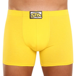 Boxers para homem Styx longo elástico clássico amarelo (F1068)