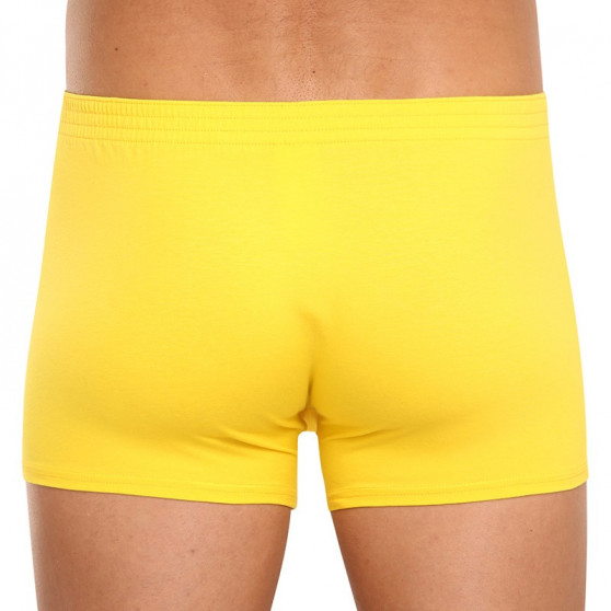 Boxers para homem Styx borracha clássica amarelo (Q1068)