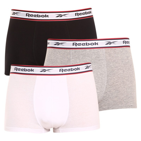 3PACK Boxers para homem Reebok Barlow multicolorido (U5_C8265_RBK_S3PKB)