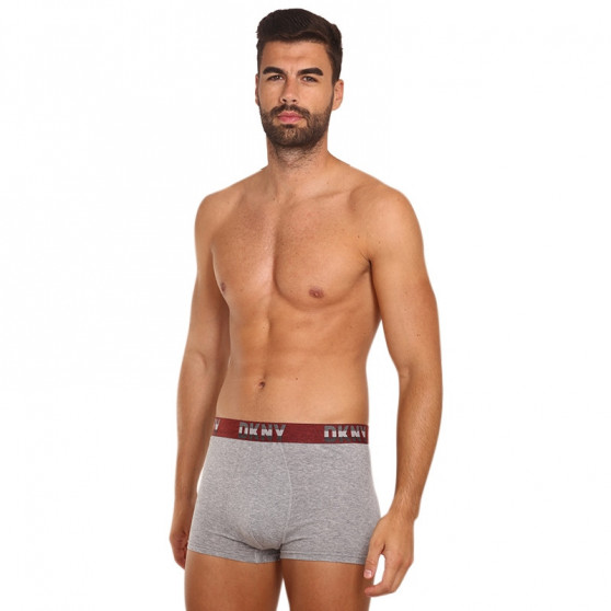 3PACK Boxers para homem DKNY Bellevue multicolorido (U5_6654_DKY_3PKA)