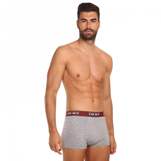 3PACK Boxers para homem DKNY Bellevue multicolorido (U5_6654_DKY_3PKA)