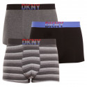 3PACK Boxers para homem DKNY Hinton multicolorido (U5_6660_DKY_3PKB)