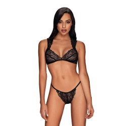 Conjunto para mulher Obsessive preto (Elisetta set)