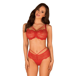 Conjunto para mulher Obsessive vermelho (Loventy set)