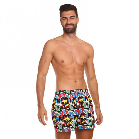 Boxers para homem Styx arte clássico borracha tamanho grande OMG (E1456)