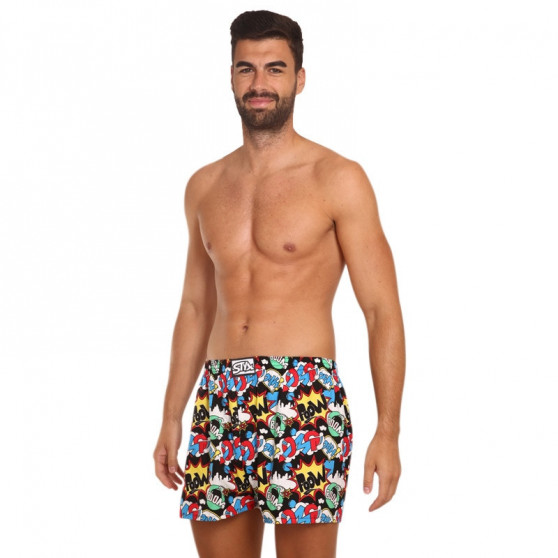 Boxers para homem Styx arte clássico borracha tamanho grande OMG (E1456)