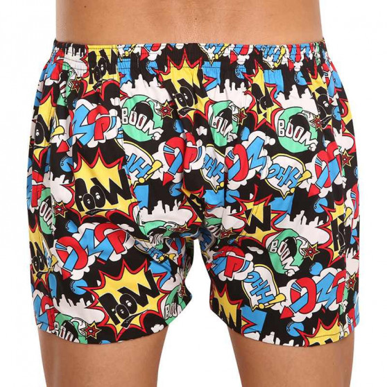 Boxers para homem Styx arte clássico borracha tamanho grande OMG (E1456)