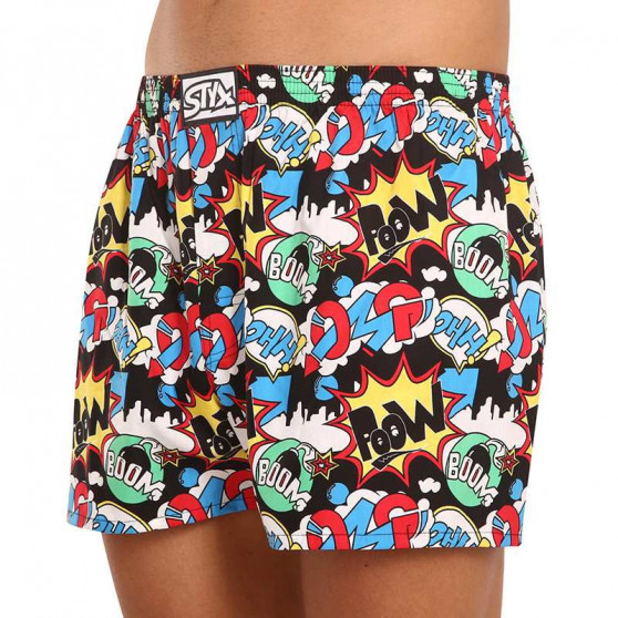 Boxers para homem Styx arte clássico borracha tamanho grande OMG (E1456)