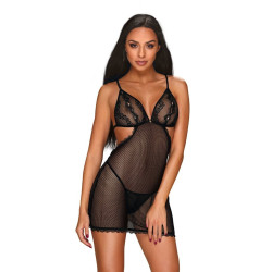 Conjunto para mulher Obsessive preto (Millagro chemise)