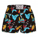 Boxers para crianças Styx arte clássica borracha universe (J1551)