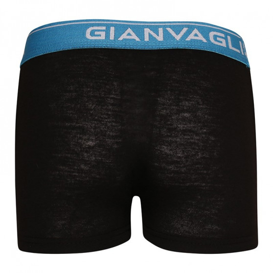 5PACK Boxers para crianças Gianvaglia preto (026)