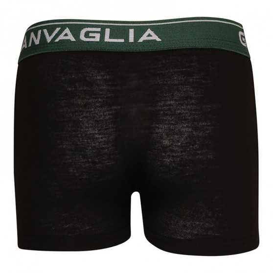 5PACK Boxers para crianças Gianvaglia preto (026)