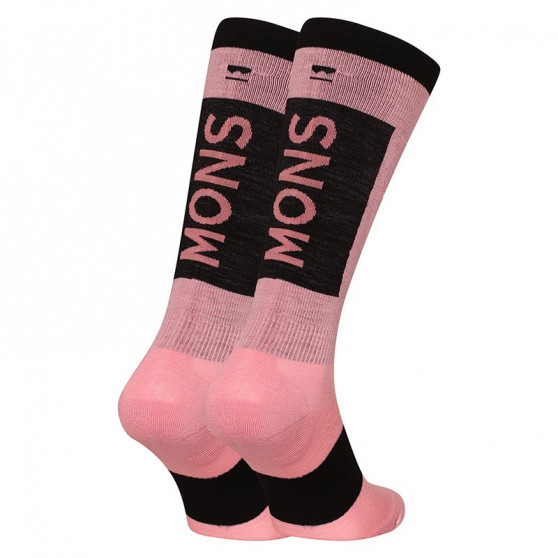 Meias Mons Royale merino rosa (100593-1169-134)