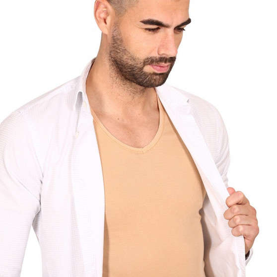 T-shirt invisível para homem Covert bege (145685-410)