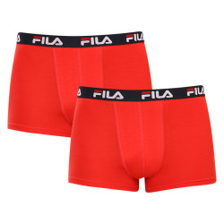 2PACK Boxers para homem Fila vermelho (FU5142/2-118)