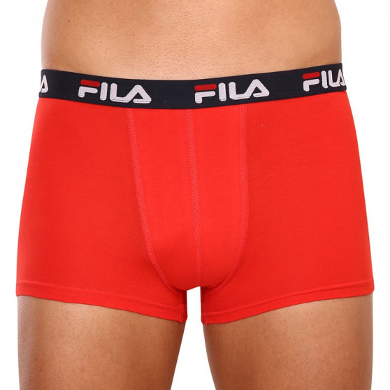 2PACK Boxers para homem Fila vermelho (FU5142/2-118)