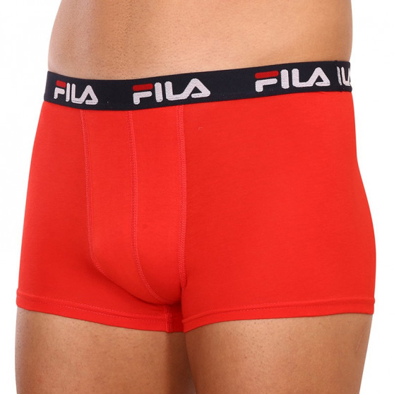 2PACK Boxers para homem Fila vermelho (FU5142/2-118)