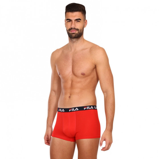 2PACK Boxers para homem Fila vermelho (FU5142/2-118)