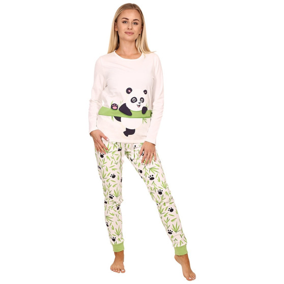 Pijama de senhora alegre Dedoles Panda e bambu (D-W-SW-WP-C-C-1443)