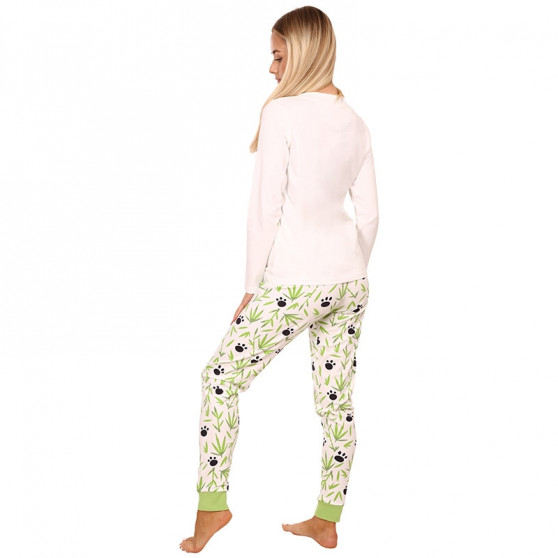 Pijama de senhora alegre Dedoles Panda e bambu (D-W-SW-WP-C-C-1443)