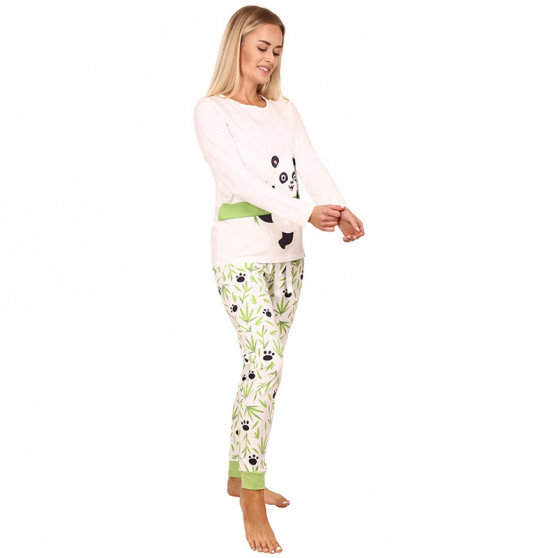 Pijama de senhora alegre Dedoles Panda e bambu (D-W-SW-WP-C-C-1443)