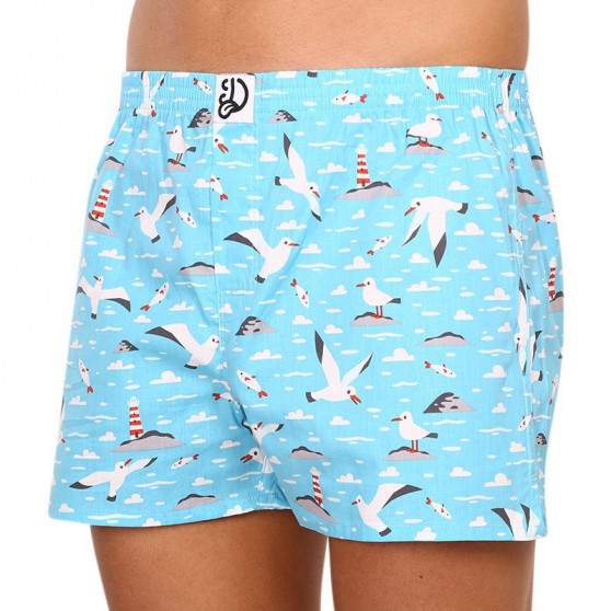 Boxers alegres para homem Dedoles Seagull (D-M-UN-LB-C-C-1459)