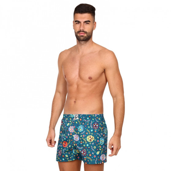 Boxers alegres para homem Dedoles Caveiras e flores (D-M-UN-LB-C-C-1464)