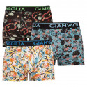 3PACK Boxers para homem Gianvaglia multicolorido (GVG-5502)