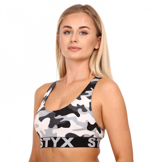 Soutien para mulher Styx arte desportiva camuflada (IP1457)