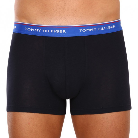 3PACK Boxers para homem Tommy Hilfiger azul escuro (UM0UM01642 0SN)