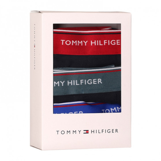 3PACK Boxers para homem Tommy Hilfiger azul escuro (UM0UM01642 0SN)