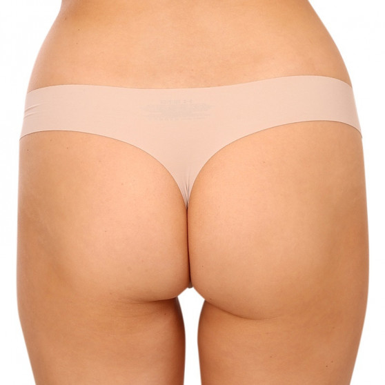 3PACK tanga para mulher Under Armour bege (1325615 249)