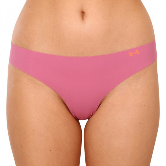 3PACK tanga para mulher Under Armour rosa (1325617 669)