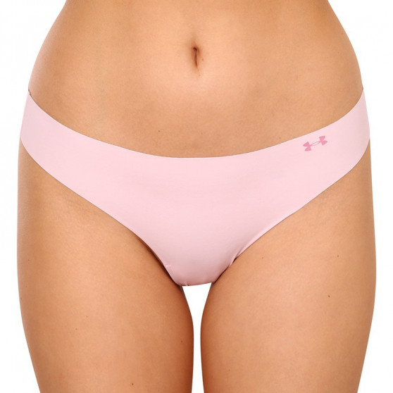 3PACK tanga para mulher Under Armour rosa (1325617 669)