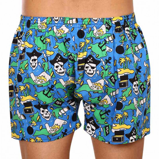 Boxers para homem Styx arte clássica borracha pirate (A1250)