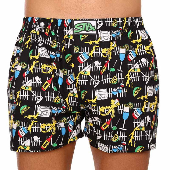 Boxers de homem Styx arte clássica borracha party (A1251)