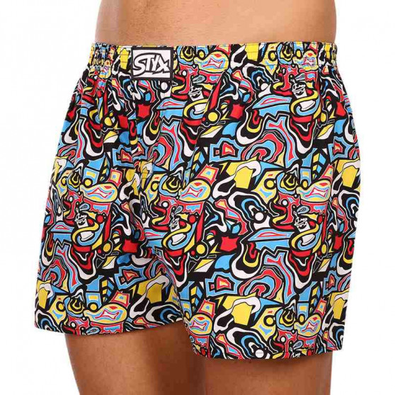 Boxers para homem Styx arte clássica borracha sketch (A1254)