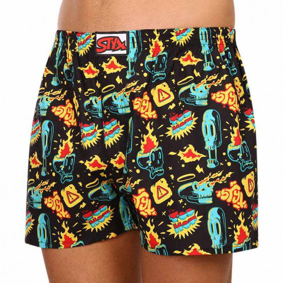 Boxers para homem Styx arte clássica borracha tohot (A1458)