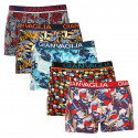 5PACK Boxers para homem Gianvaglia multicolorido (GVG-5063)